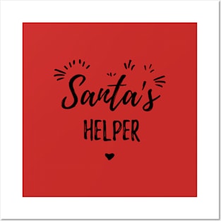 Santas helper Posters and Art